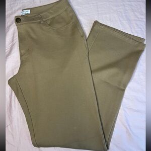 Coldwater Creek Tan Natural Fit Pants